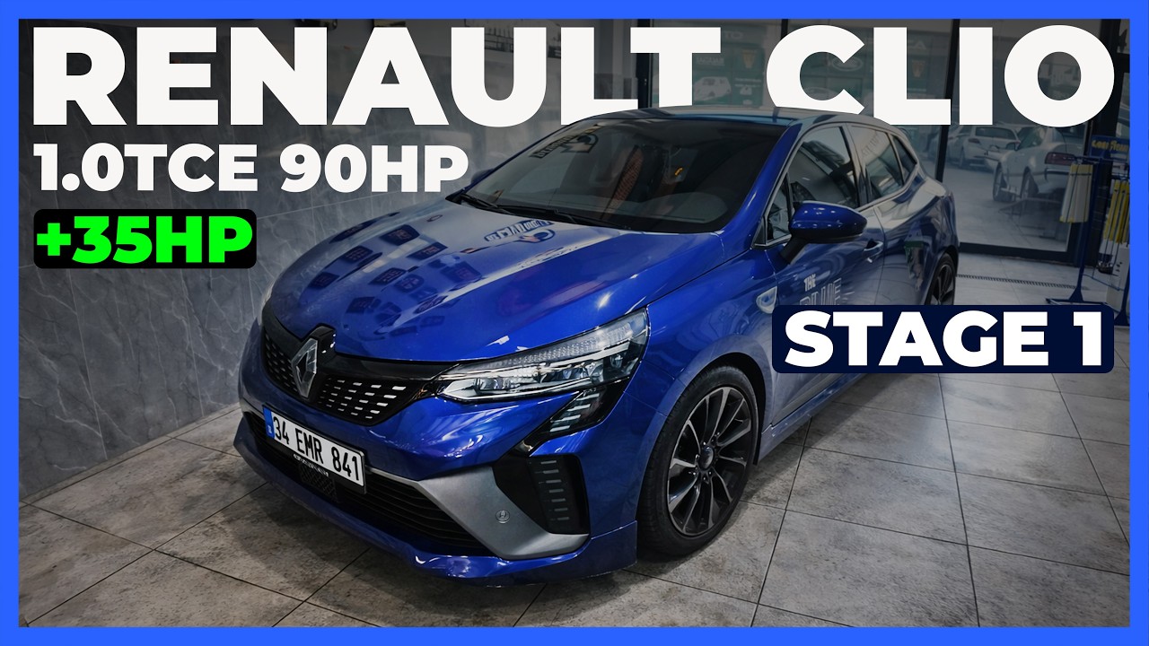 Renault Clio 1.0 TCe Stage 1 | +35 HP Güç Artışı ve Reaksiyon!