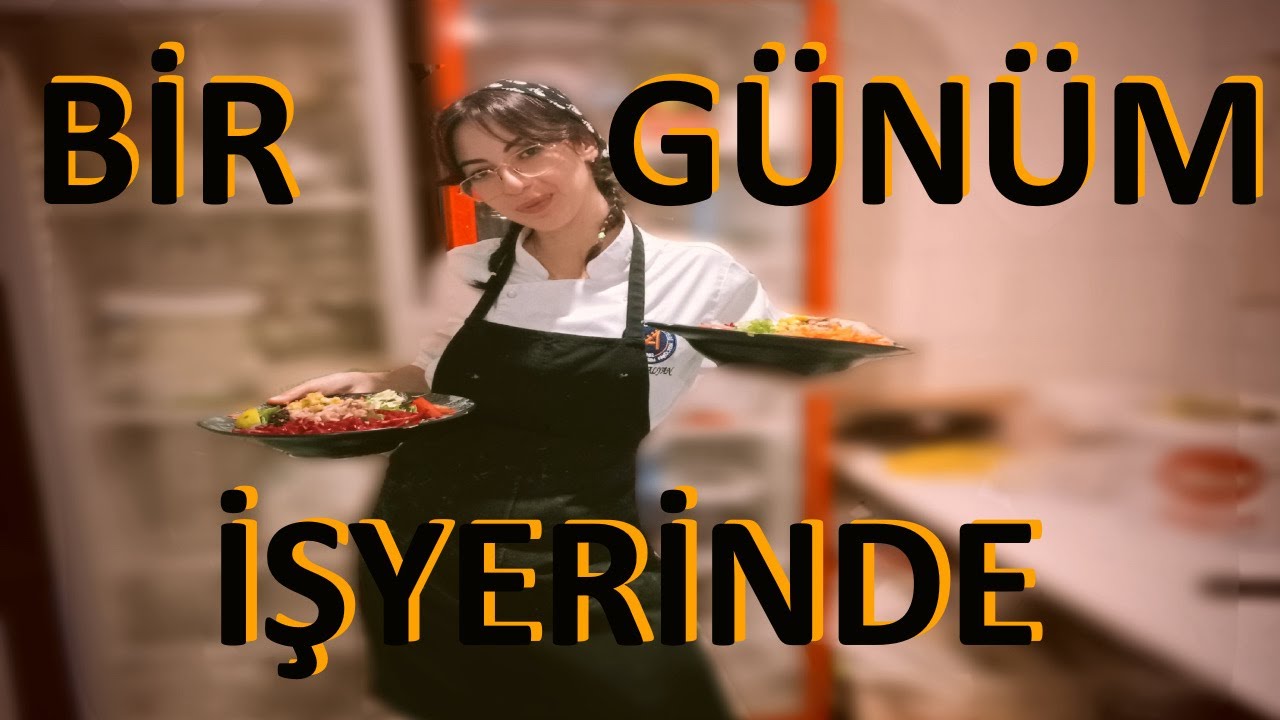 Gastronomi Öğrencisiyle Mutfakta 👩🏻‍🍳 (Restoranda Çalışmak - Staj) #akdenizüniversitesi #gastronomi