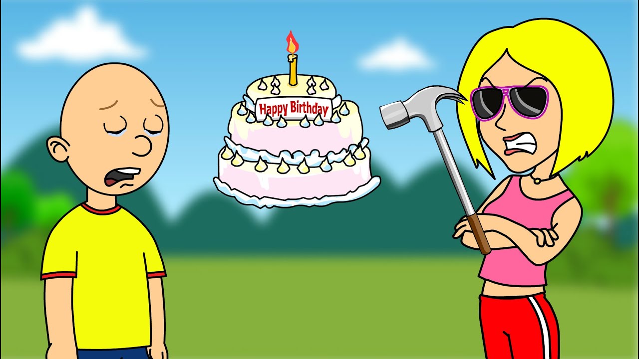 Karen Destroys Caillou's Birthday Cake/Arrested