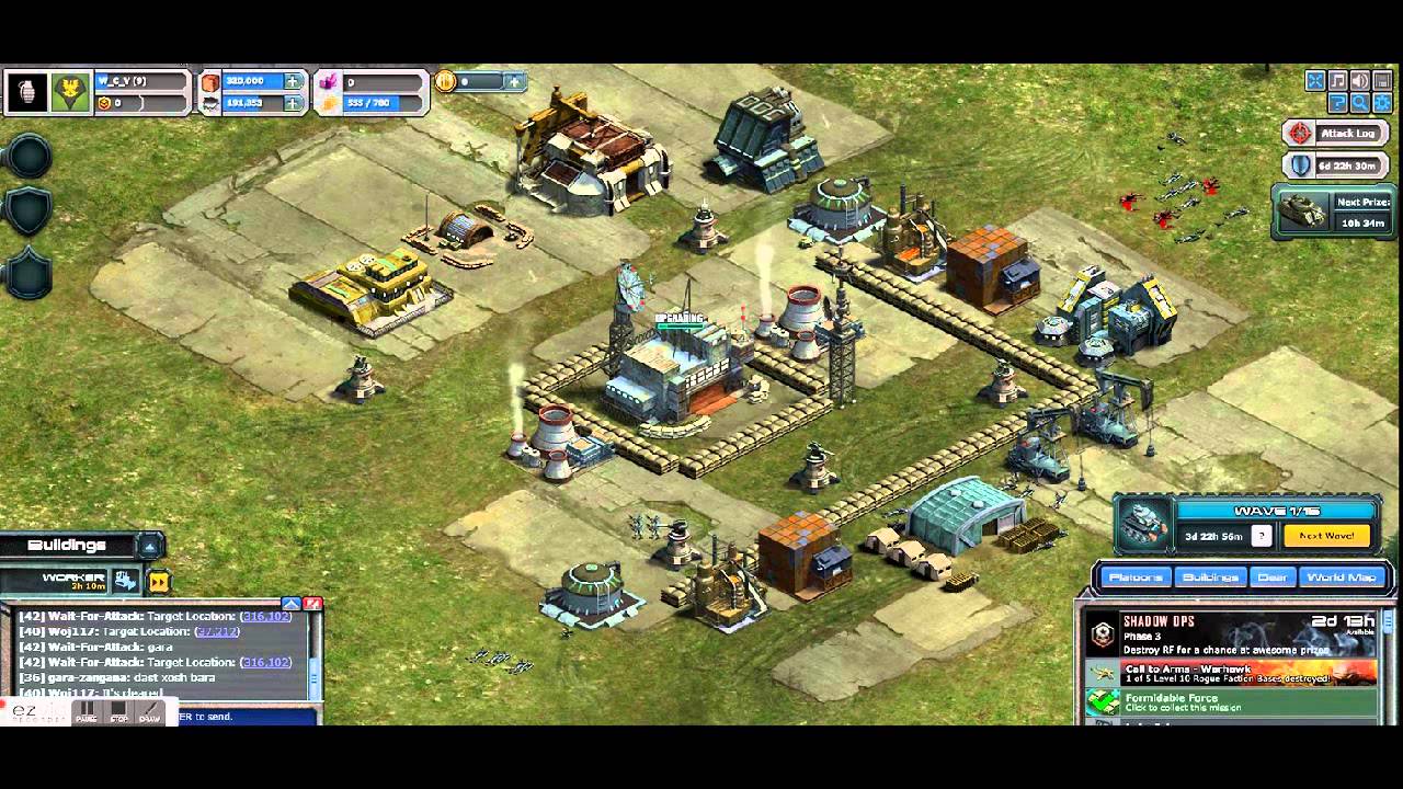 War Commander - Starting base setup and how to begin