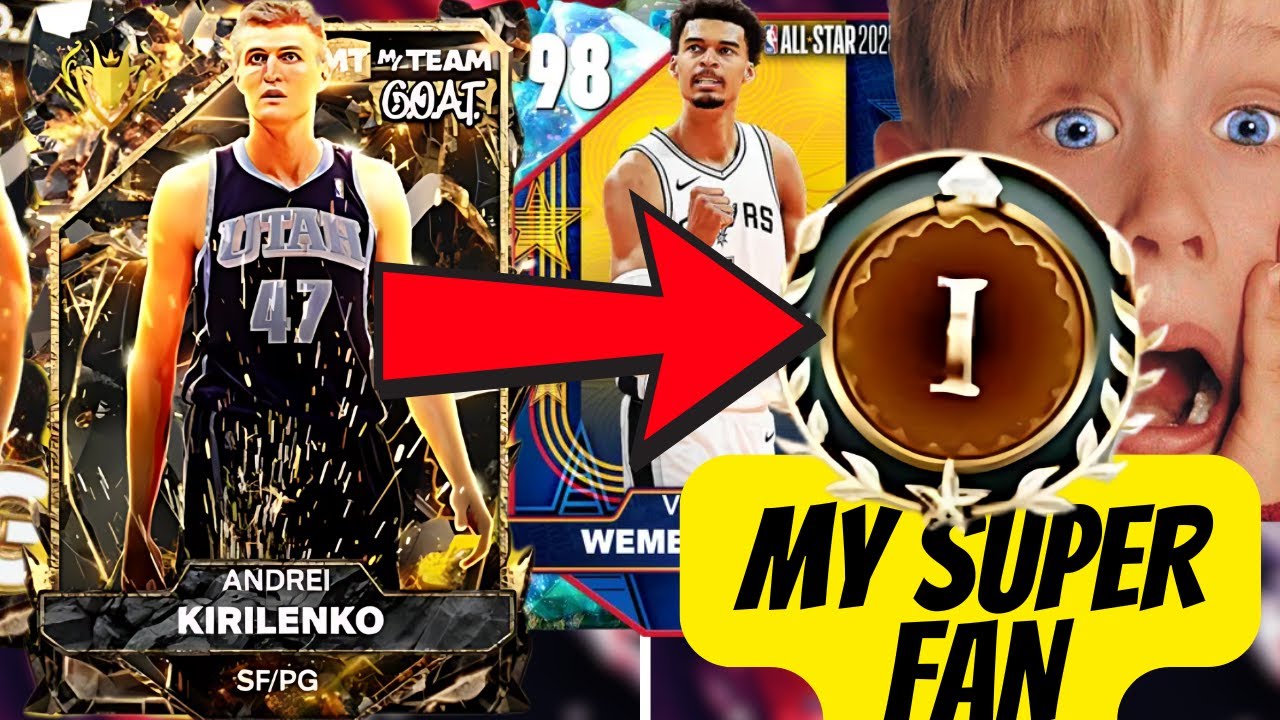 GOAT EVENT LEAK... I MATCH MY SUPER FAN IN TIER ONE SHOWDOWN AND GOT ROASTED!! NBA2K25 MyTeam