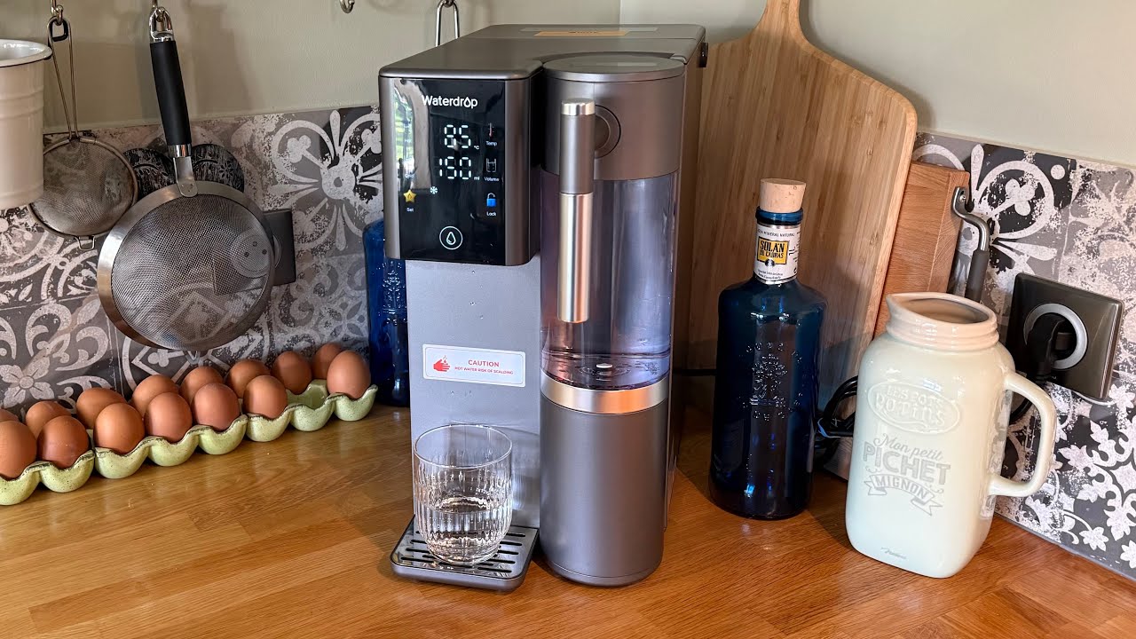 CETTE MACHINE FILTRE VOTRE EAU, ET CHAUFFE ET REFROIDIT INSTANTANÉMENT ! WATERDROP A2 INCROYABLE ✔️