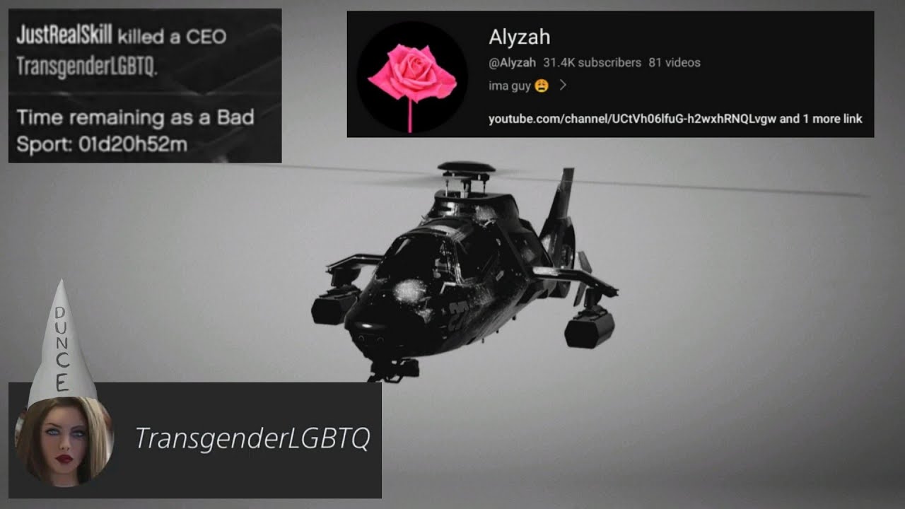 A Transgender in Bad Sport 2023 (RIP Alyzah)