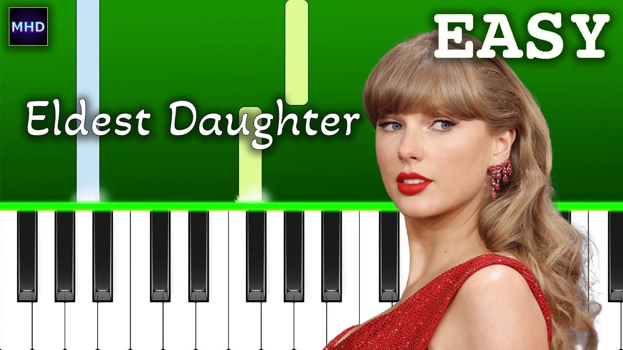 Taylor Swift - Eldest Daughter - Piano Tutorial