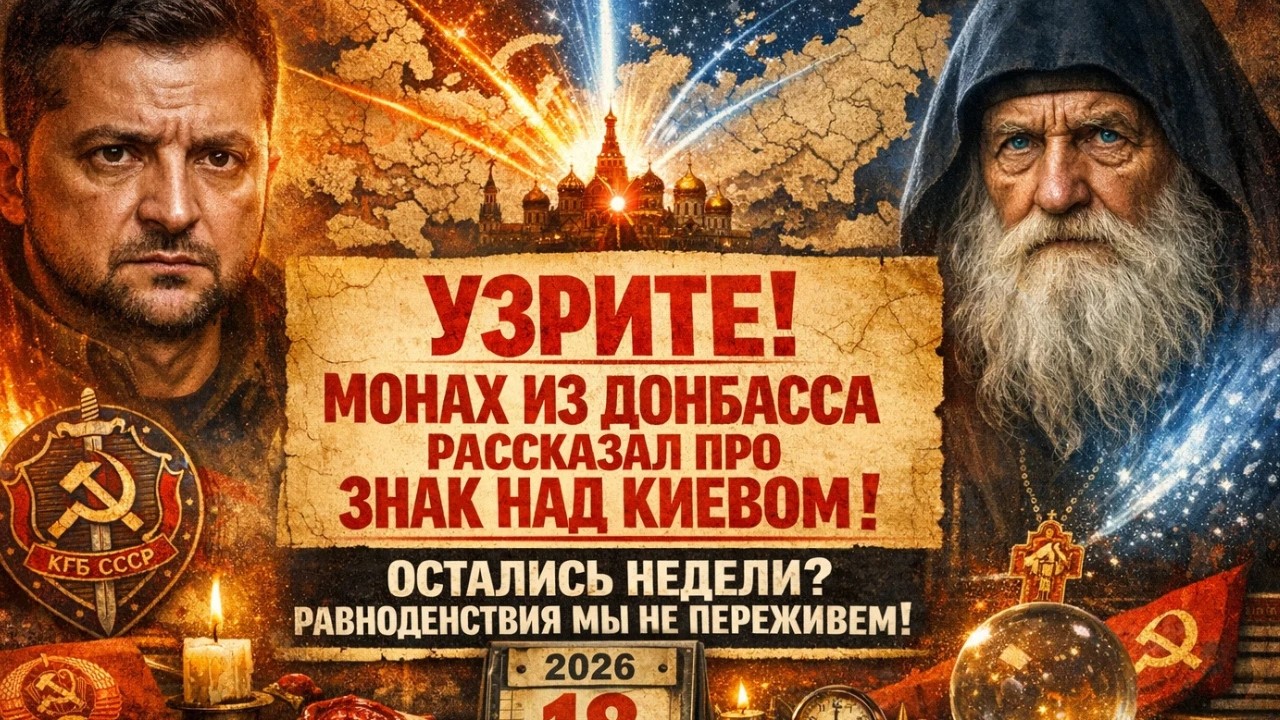 ЭТО УЖЕ НАЧАЛОСЬ? Монах из Донбасса рассказал о знаке, который появится над Киевом