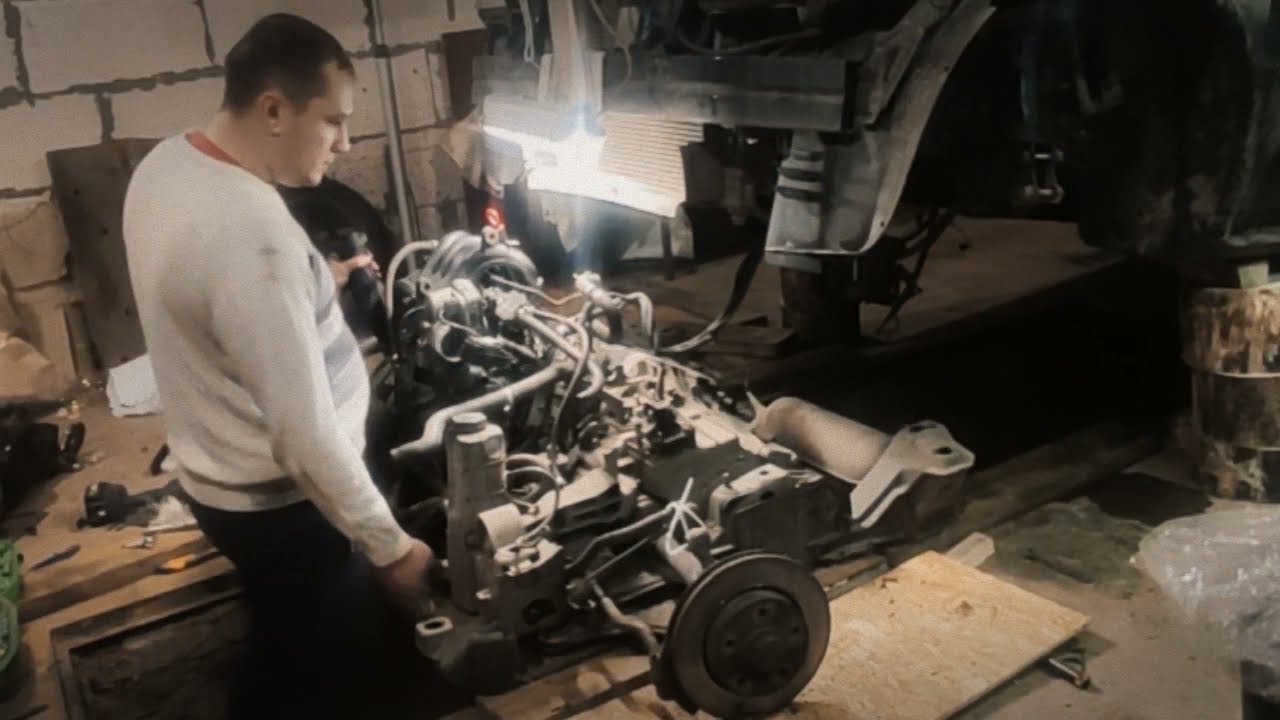 замена двигателя Mercedes Benz A140