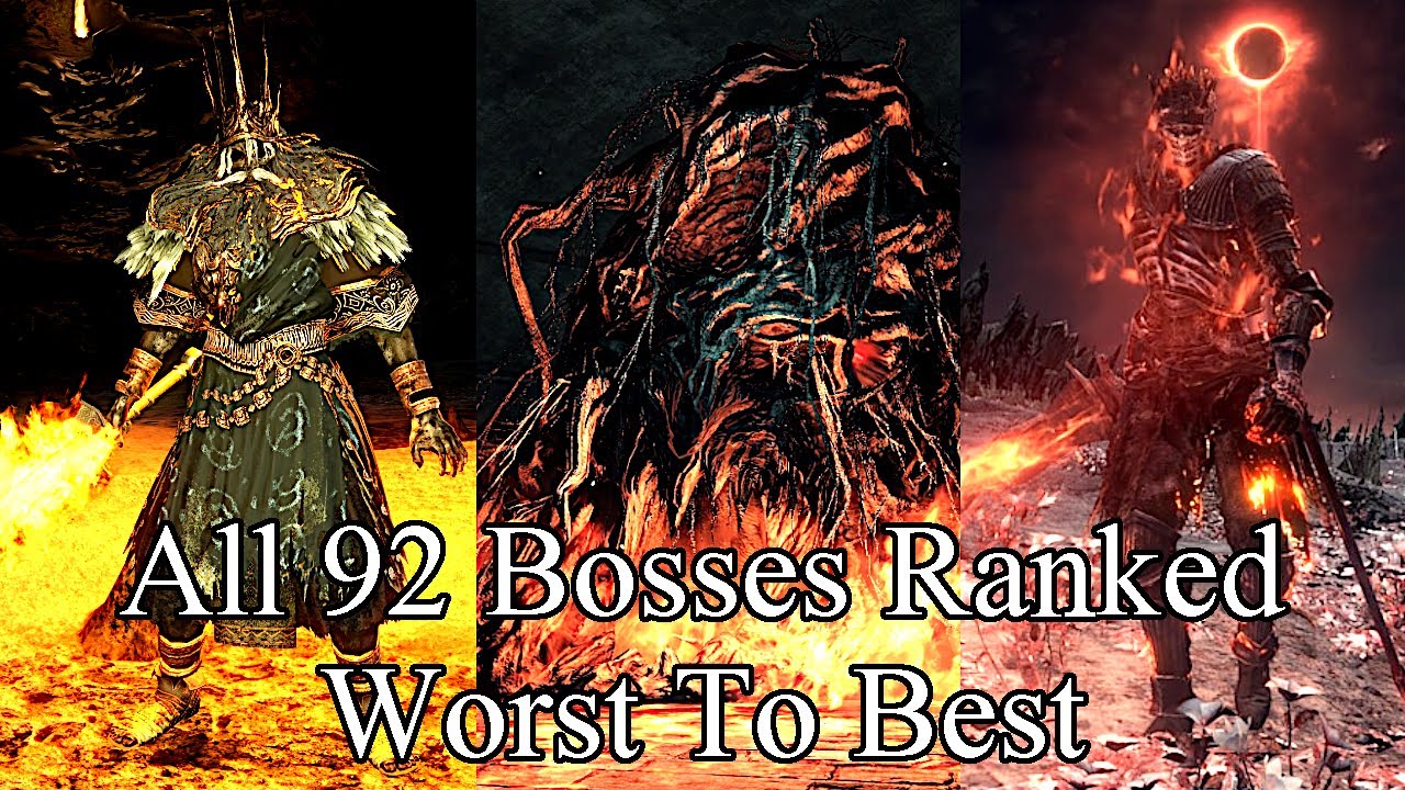 Every Dark Souls Boss Ranked Worst To Best