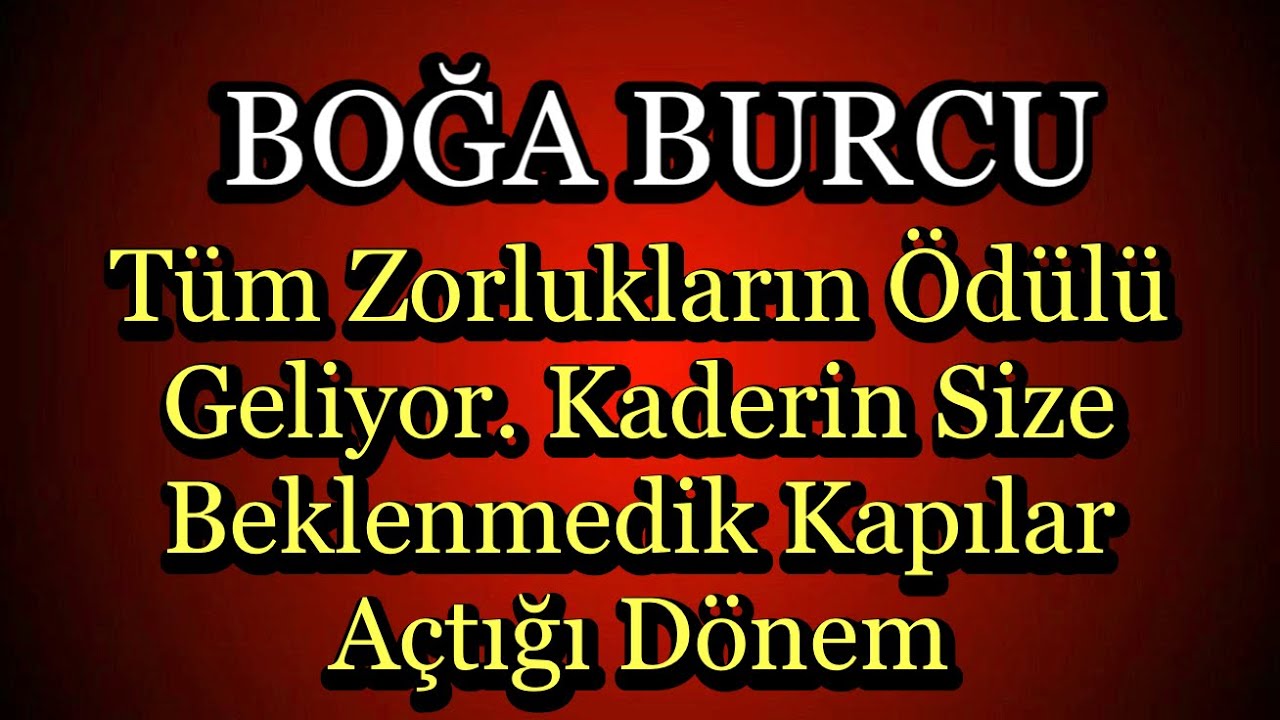 Boğa Burcu - Yükselen Boğa / 2026 Yıllık Burç Yorumları 2