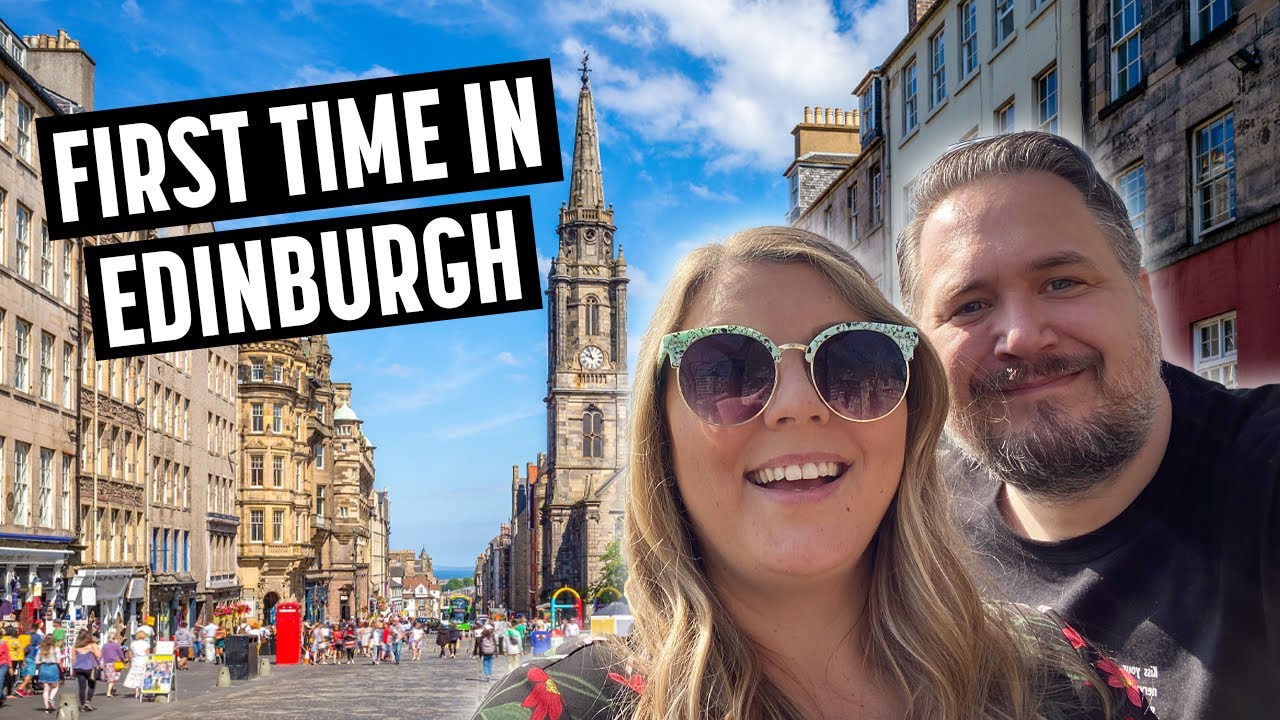Edinburgh is unlike anything we've experienced! Americans First Time in Scotland