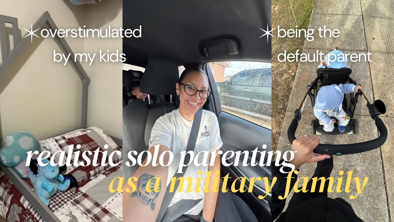 Vlog| realistic solo parenting as a mom and milso 🤯🧍‍♀️👶🏻🪖