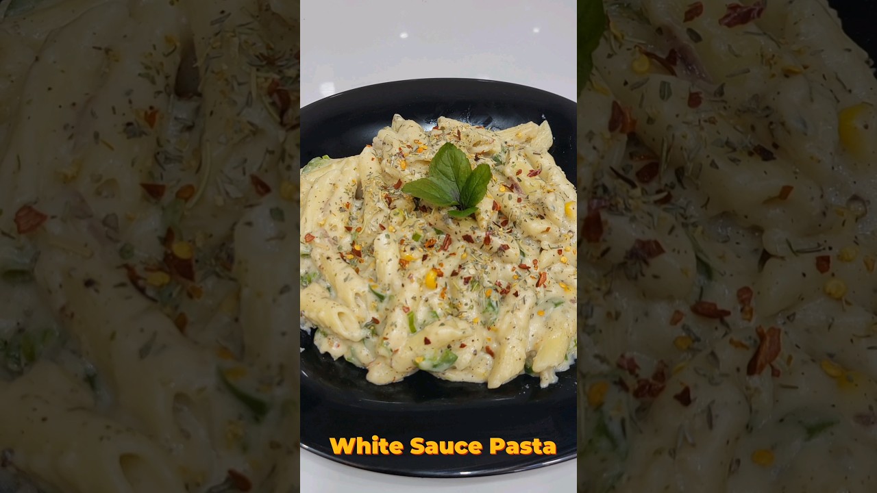 White Sauce Pasta | Alfredo Pasta |Malayalam Recipe #youtubeshorts #quickrecipe #kalasdiary