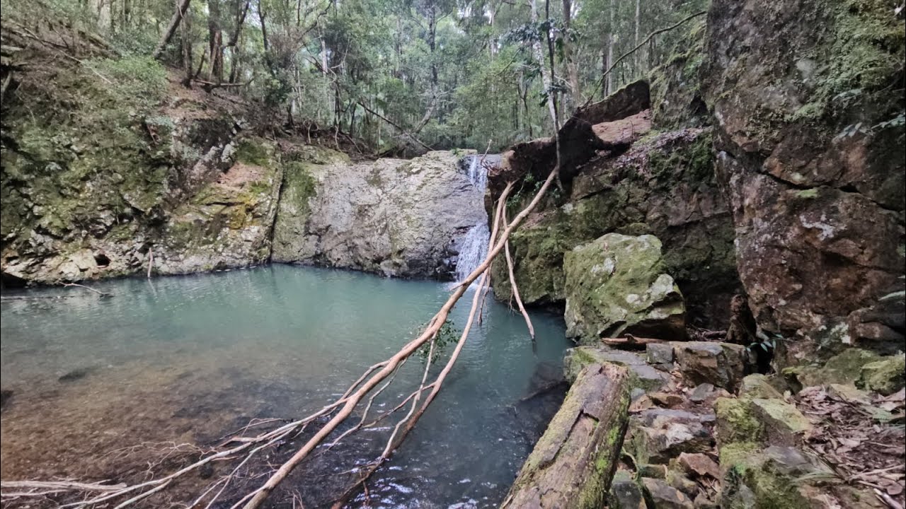 Yowie / Bigfoot Research - UNICORN FALLS - Mount Jerusalem National Park