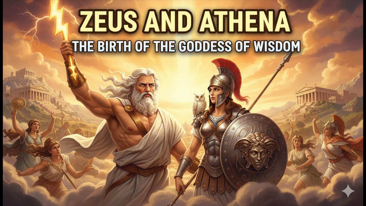 Zeus and Athena: The Birth of the Goddess of Wisdom | Greek Mythology Podcast