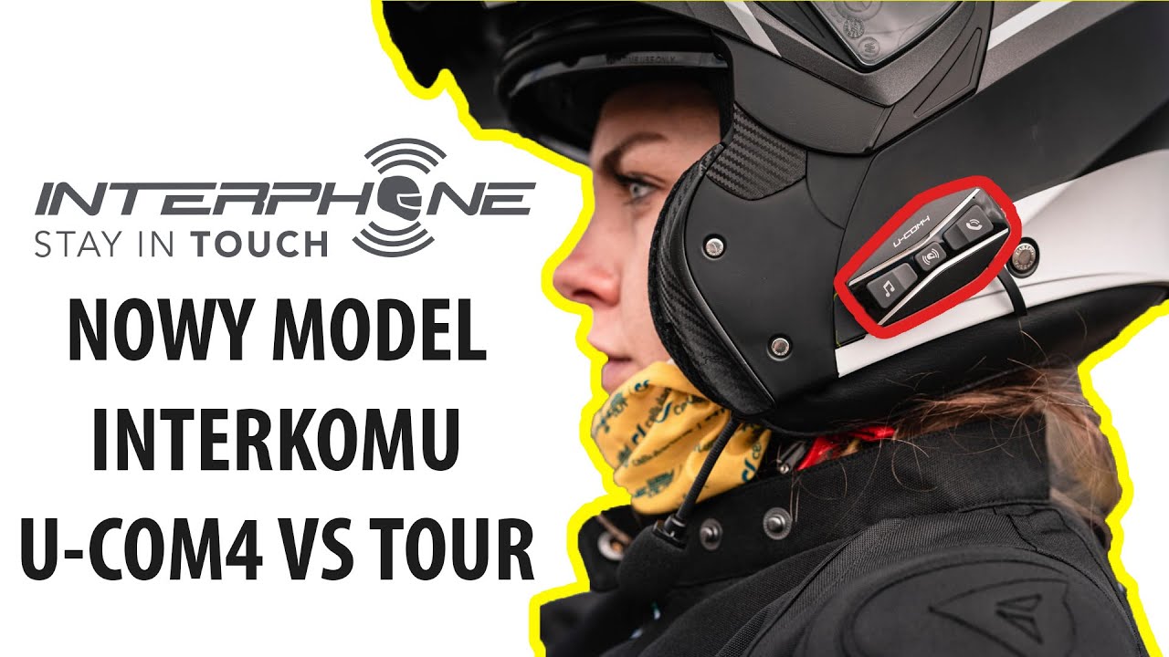 ✔Interphone ▶️UCOM4 TOUR◀️ Nowy interkom od Cellular Line, Sprawdzam i pokazuje interkom motocyklowy