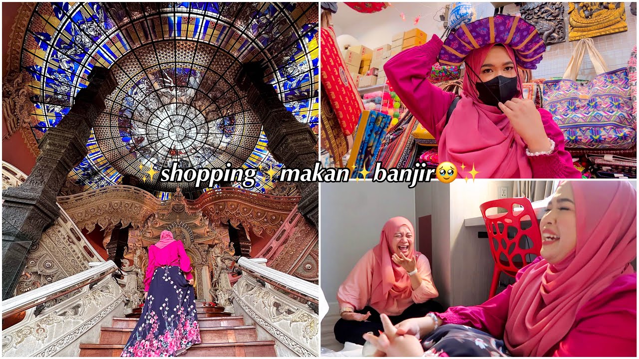 🇹🇭 BKK VLOG #4 : SHOPPING & MAKAN SAKAN TAK SEDAR BANGKOK TENGAH BANJIR