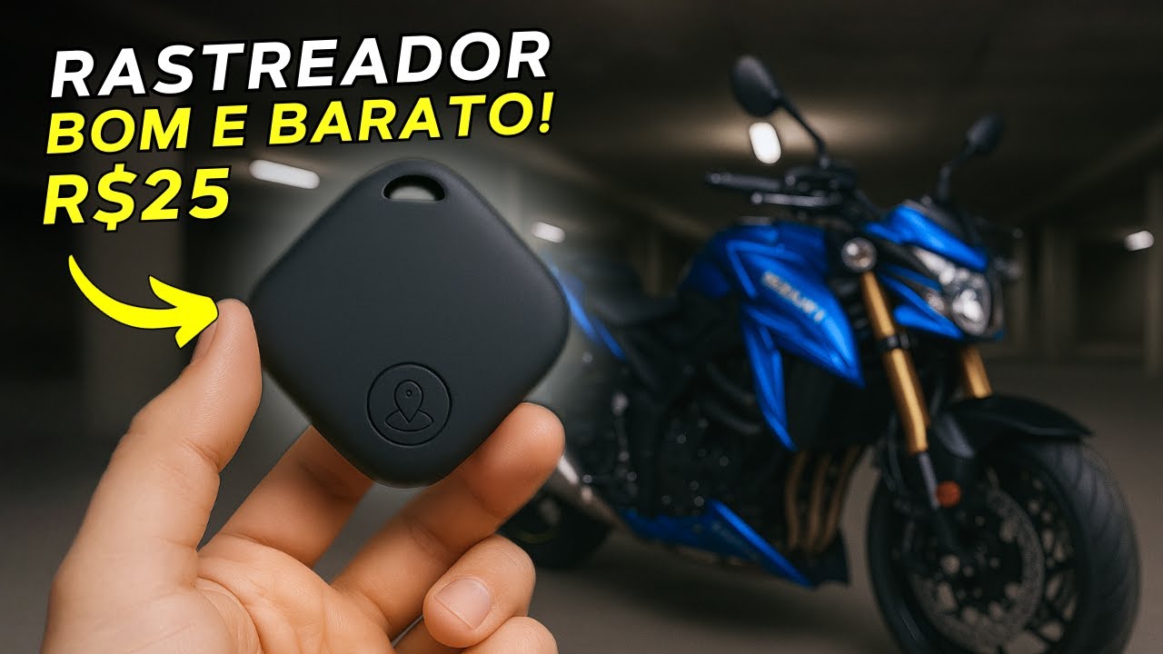RASTREADOR BARATO DA SHOPEE - Funciona mesmo? (Usei na minha MOTO!)