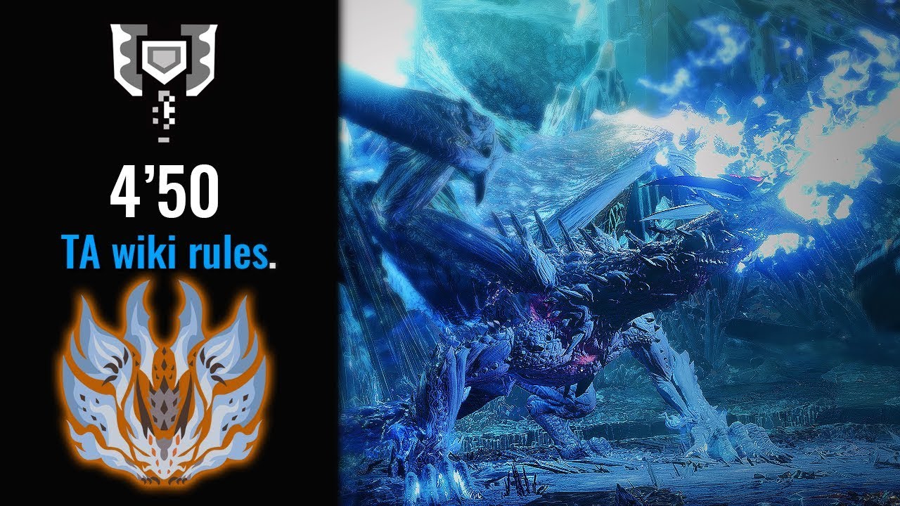 MHWorld: Like A Moth to the Flame [Arch-Tempered Xeno'jiiva] Charge Blade Solo 4'50 (TA wiki rules)