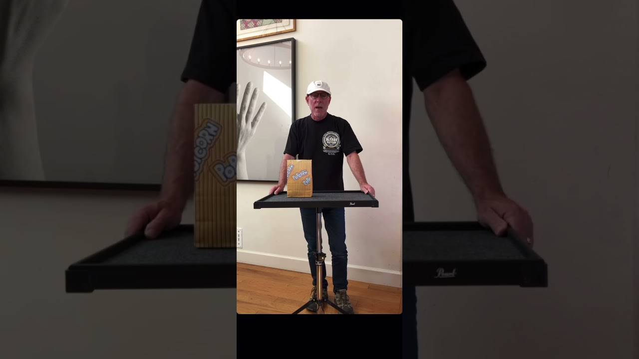 david lovering from the pixies doing magic
