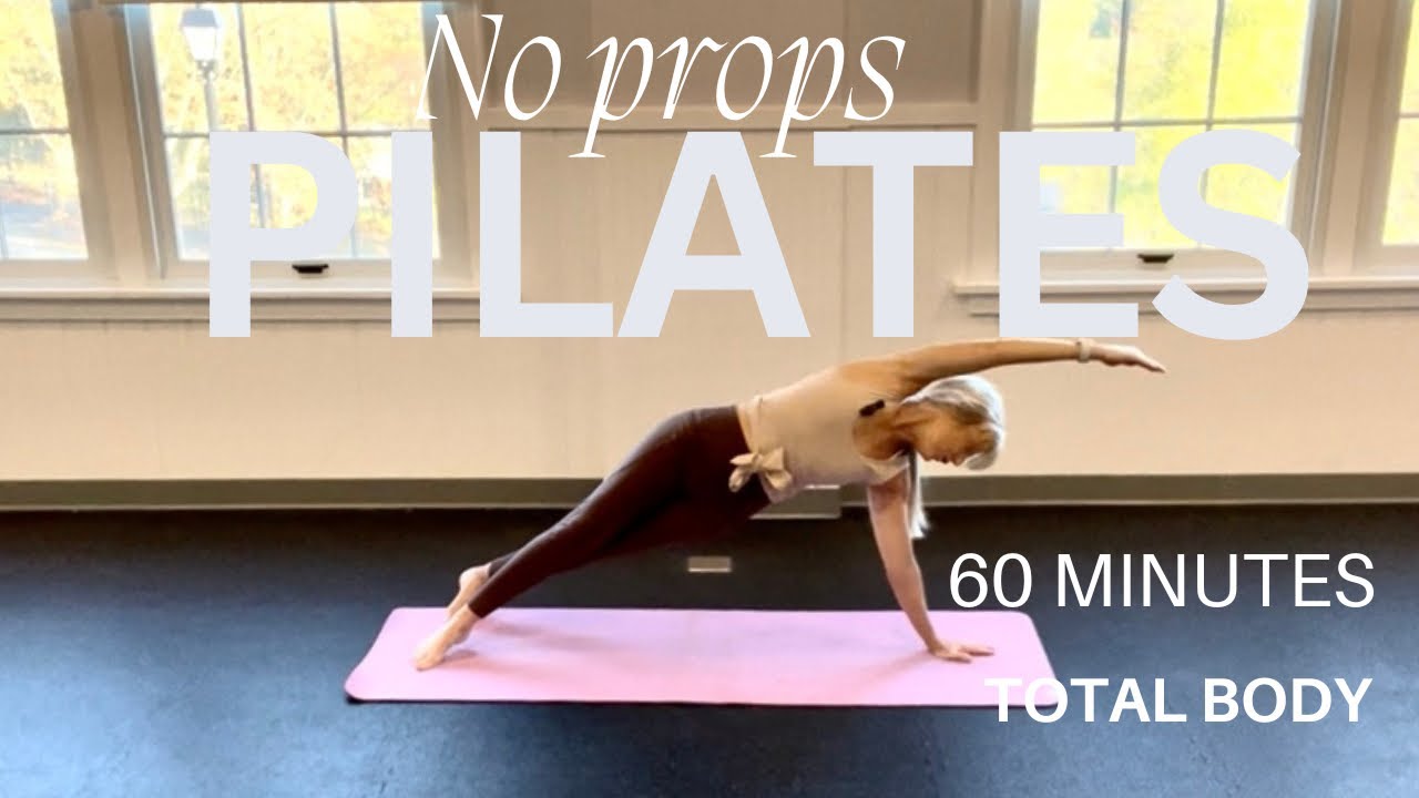 No Props Pilates Mat Workout | 60 Minutes| Total Body Sculpt 