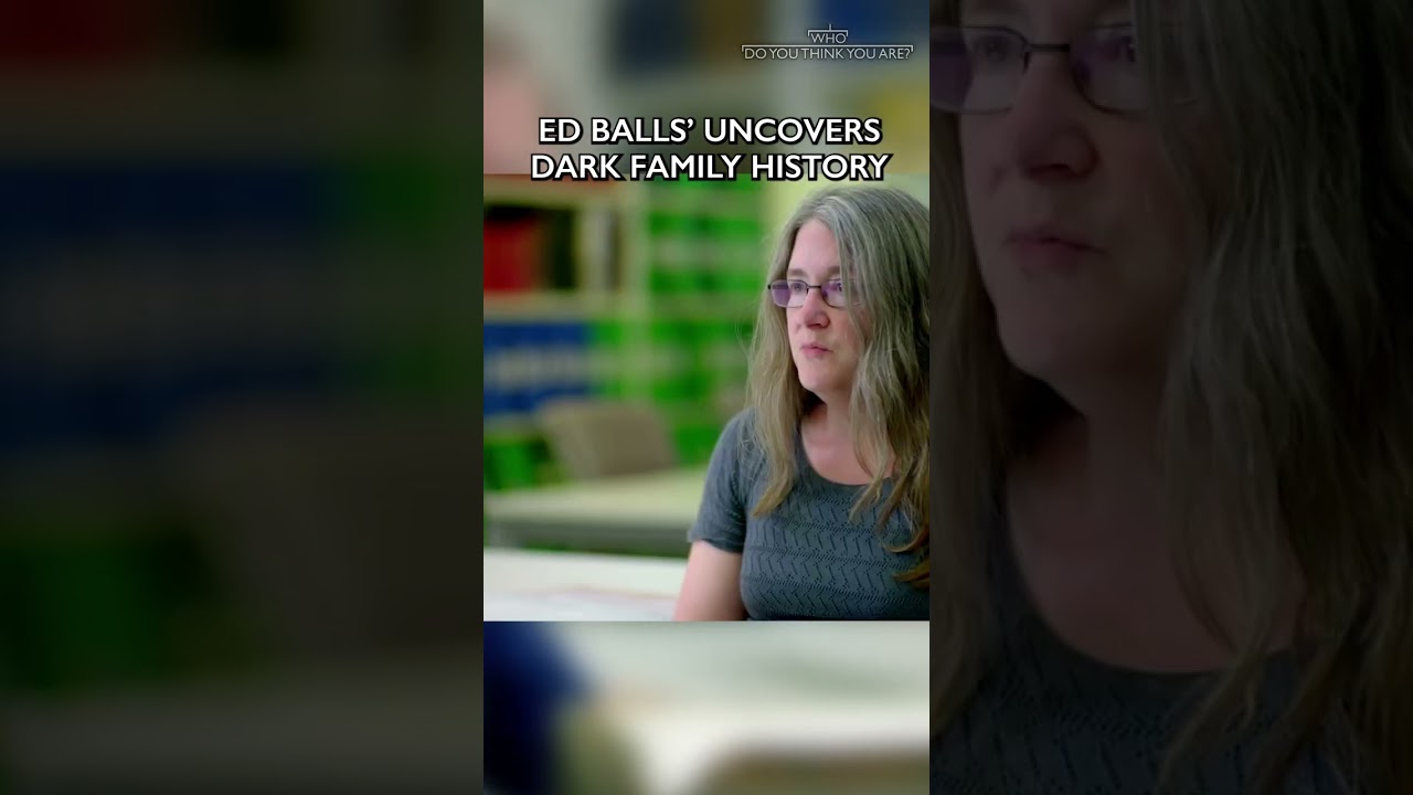 Ed Balls' uncovers dark family history! 🌳 #wdytya #ancestry #history #edballs