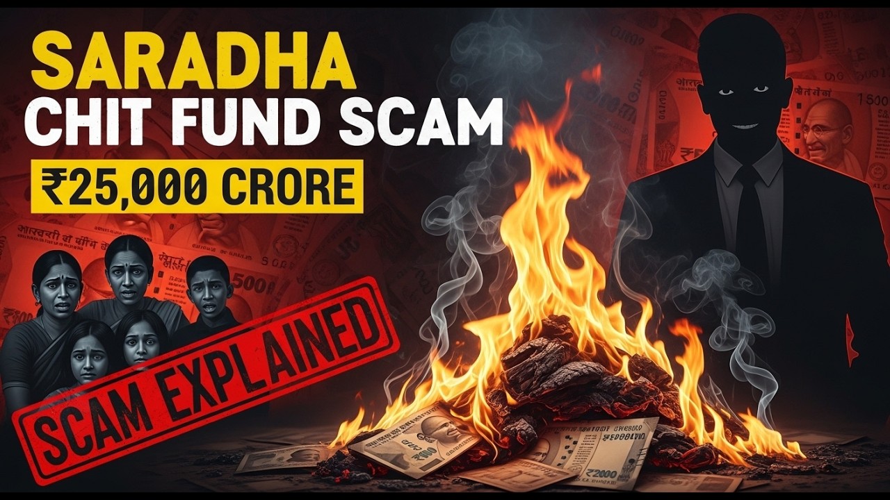 The ₹ 25,000 Crore Saradha Chit Fund Scam Explained | Mega Scams Ep 06