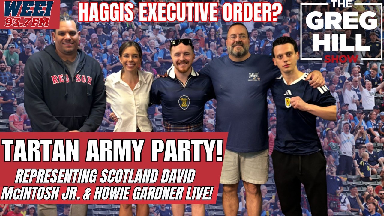 THANK YOU SCOTLAND! Tartan Army Party! HAGGIS?! David McIntosh Jr. and Howie Gardner Join! ||GHS