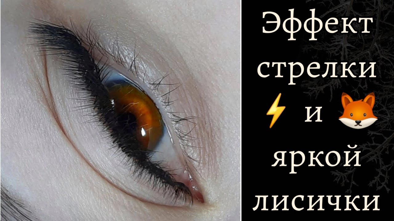 Эффект стрелки и яркой лисички