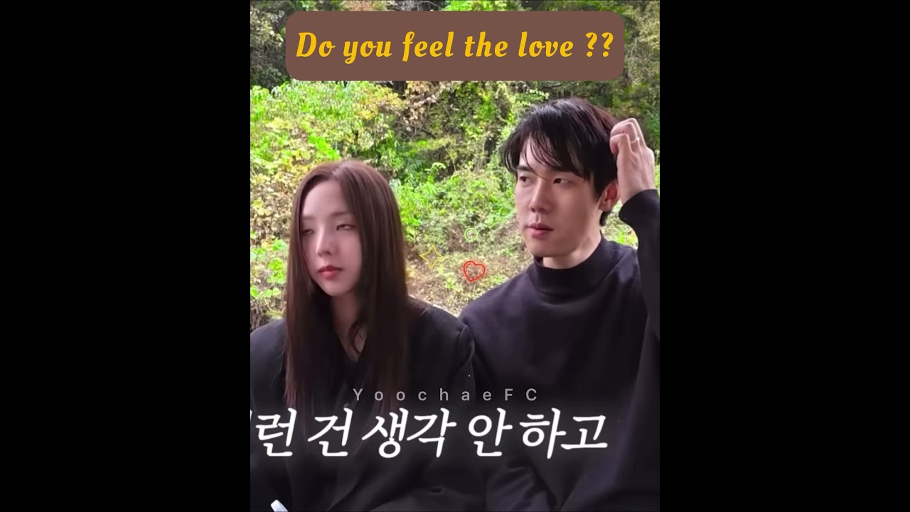 Two love birds 💕 #yooyeonseok #chaesoobin #yoochae