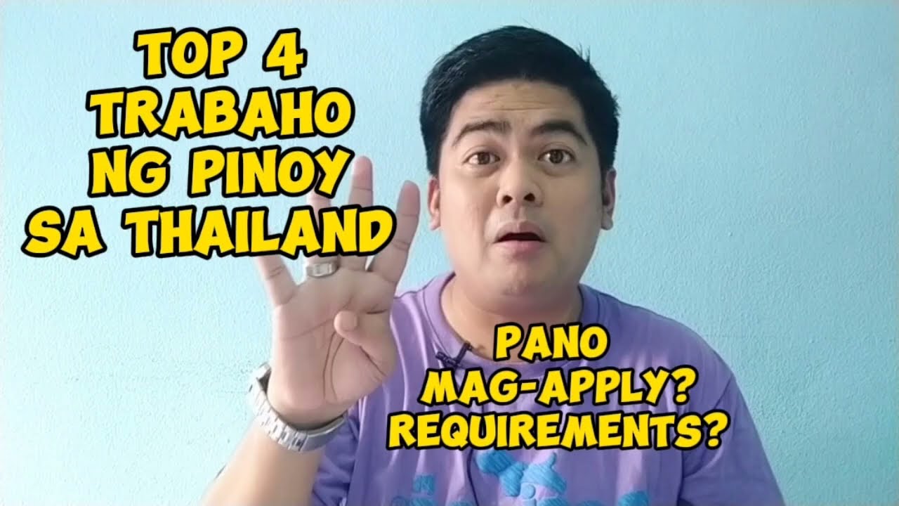 Jobs in Thailand for Filipinos| How to Apply? What are the requirements?| JegsTV