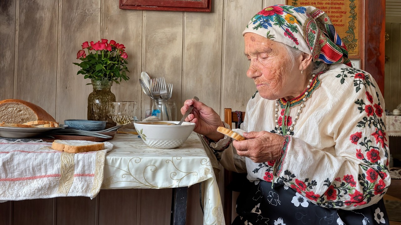 День с бабушкой Анной в ее тихой деревенской жизни