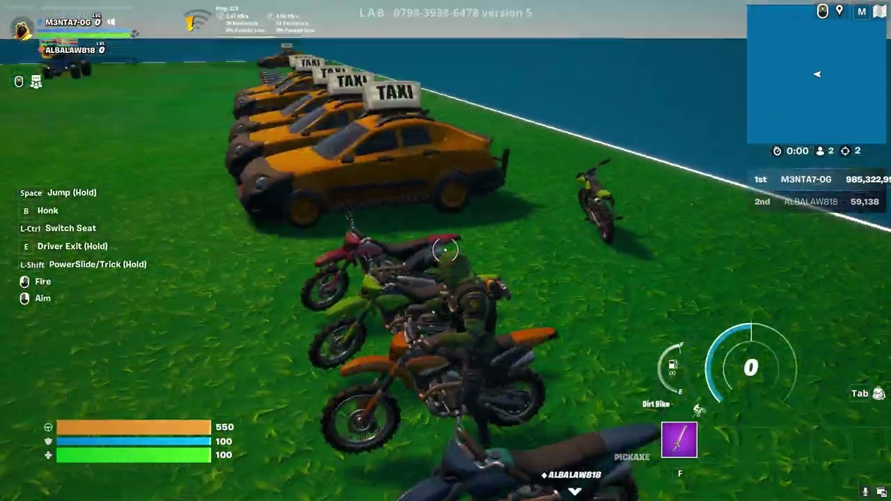 I made A BILLION POINTS in Fortnite Ultimate Ramp Jump!