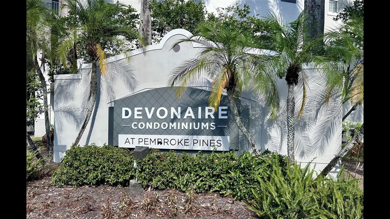 NEW LISTING: 11185 SW 6th St  303 Pembroke Pines FL 33025