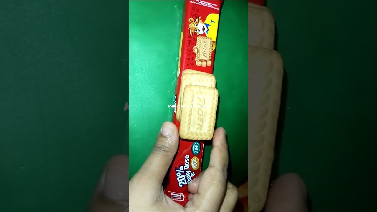Tiger 🐅 Biscuits #shorts #biscuits #tiger