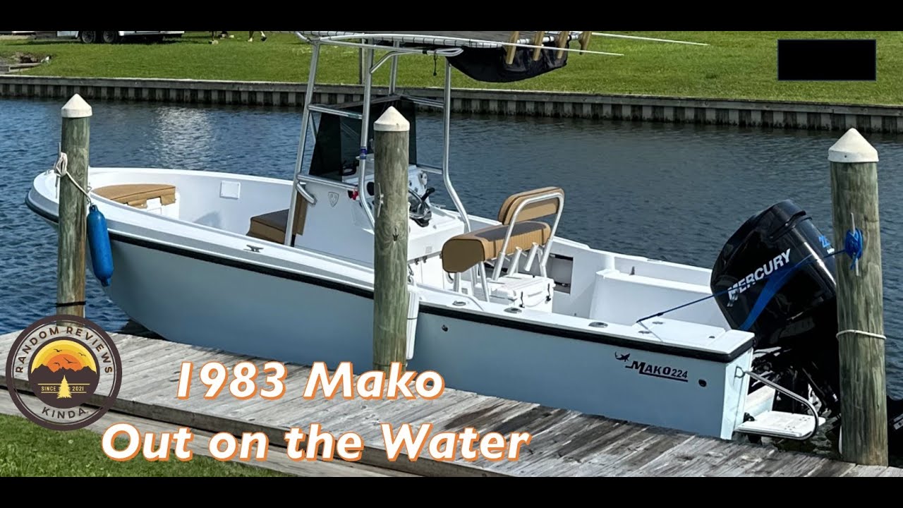 1983 Mako 224 On the Water