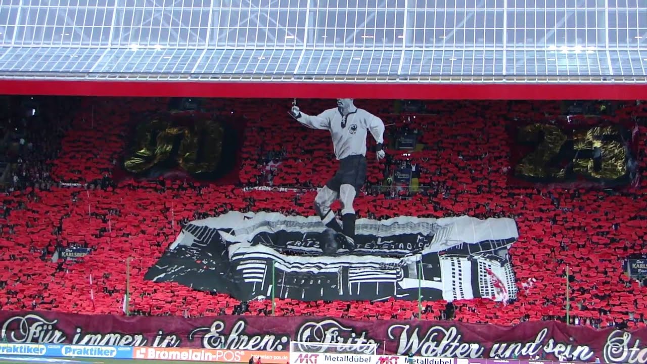 FCK - Fritz-Walter-Choreo - Kaiserslautern vs. VfB Stuttgart 2010