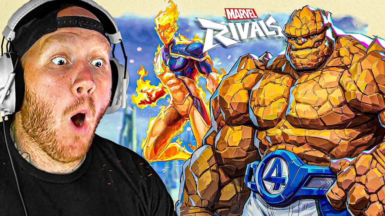 HUMAN TORCH/THE THING EARLY ACCESS GAMEPLAY REVEAL TODAY