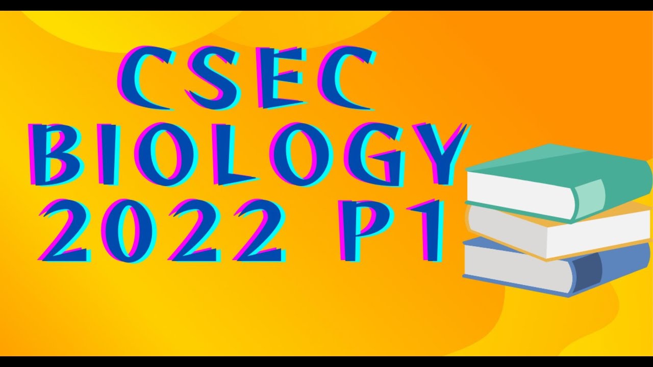 CSEC Biology May/June 2022 Paper 1*Answers*