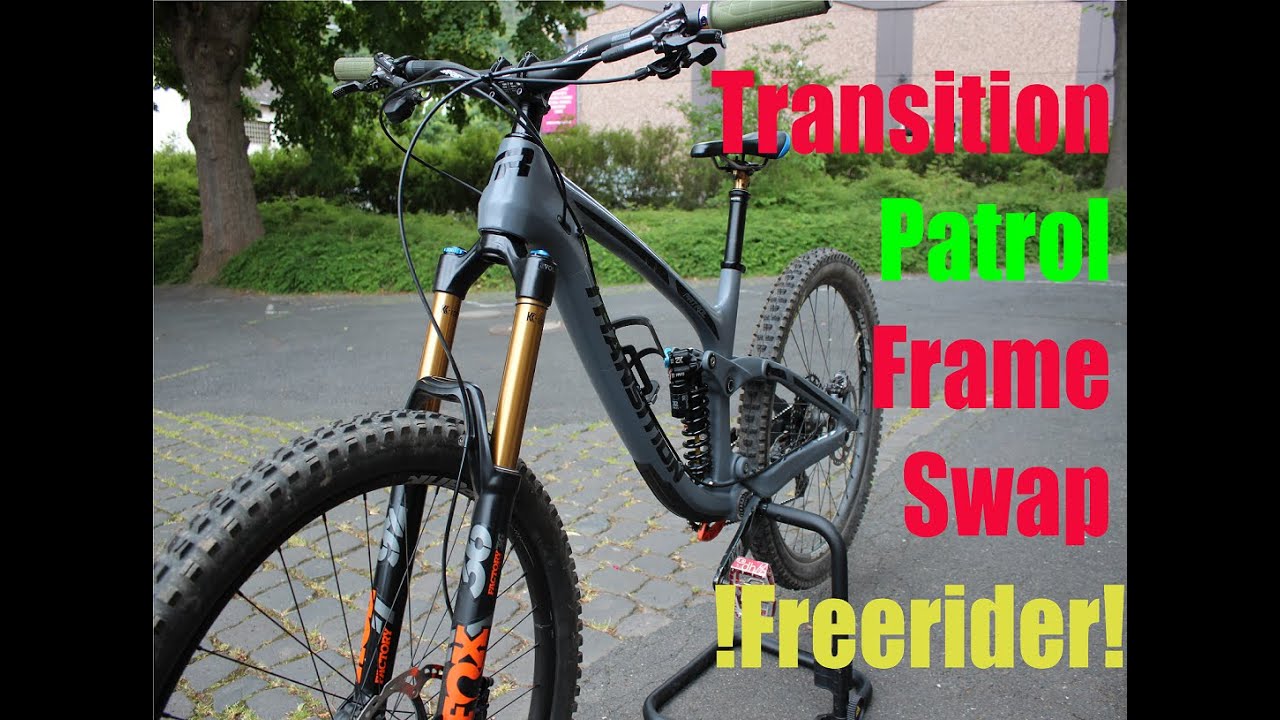 DREAM BIKE BUILD | Transition Patrol MTB Carbon Frame Swap Build | Freerider| Jibb Bike | AWESOME
