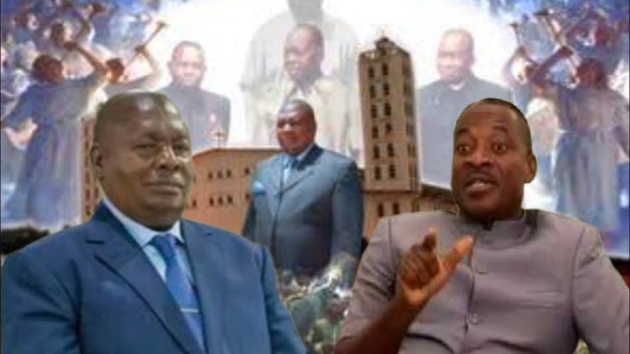 Retour de Papa Paul Kisolokele à N'KAMBA papa kiangani très content.