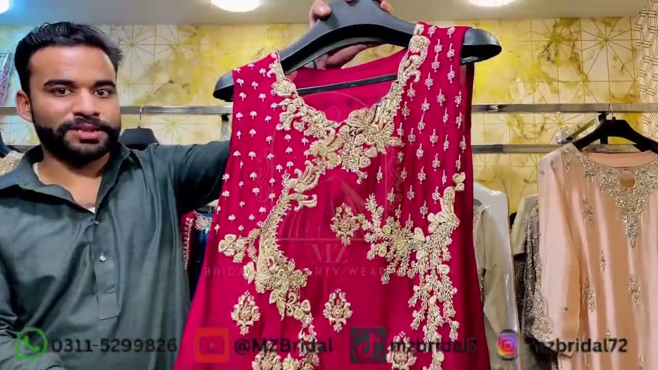 ✨New Partywear Dresses Collection 2025| Elegant & Stylish Outfits👗|MZ Bridal💖 #mzbridal #fashionvlog