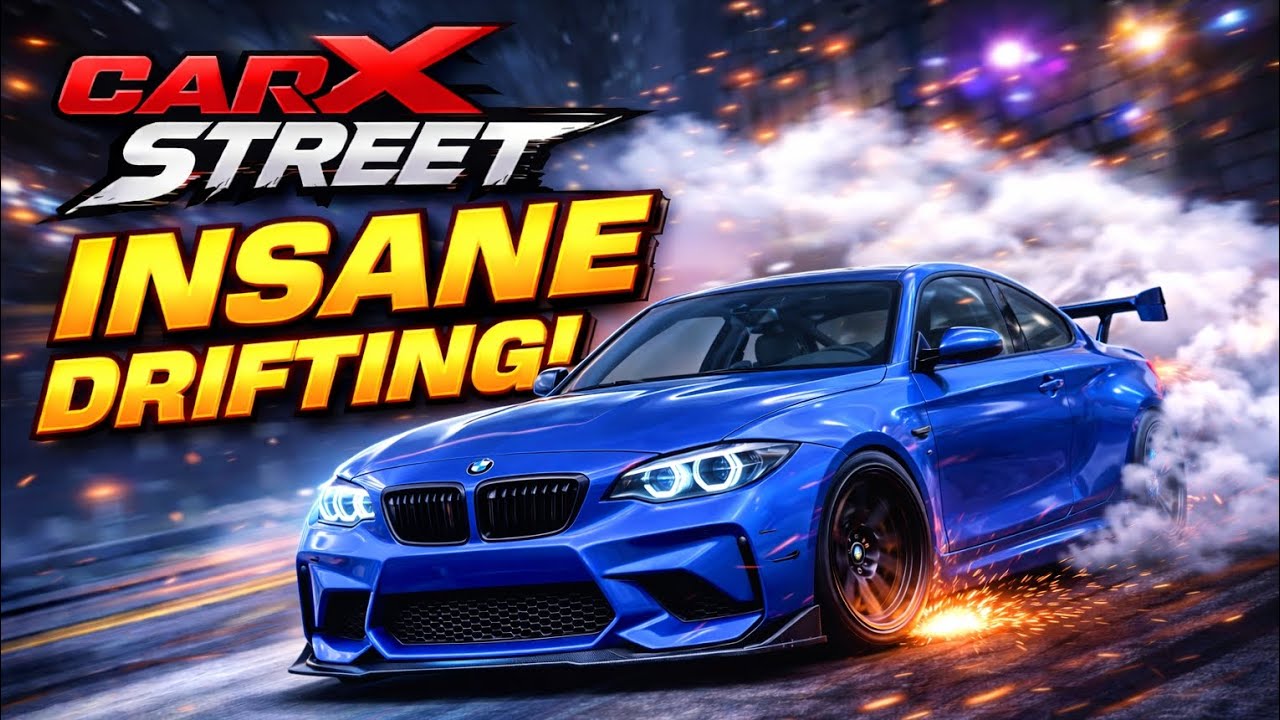 Insane drifting with tuned BMW M4 Car x street 