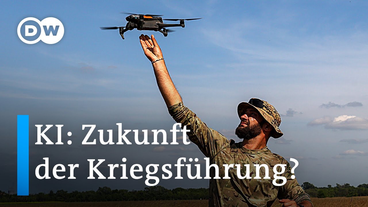 Moderne Kriegsf&uuml;hrung: Wie wird KI im Ukraine-Krieg eingesetzt? | DW Nachrichten