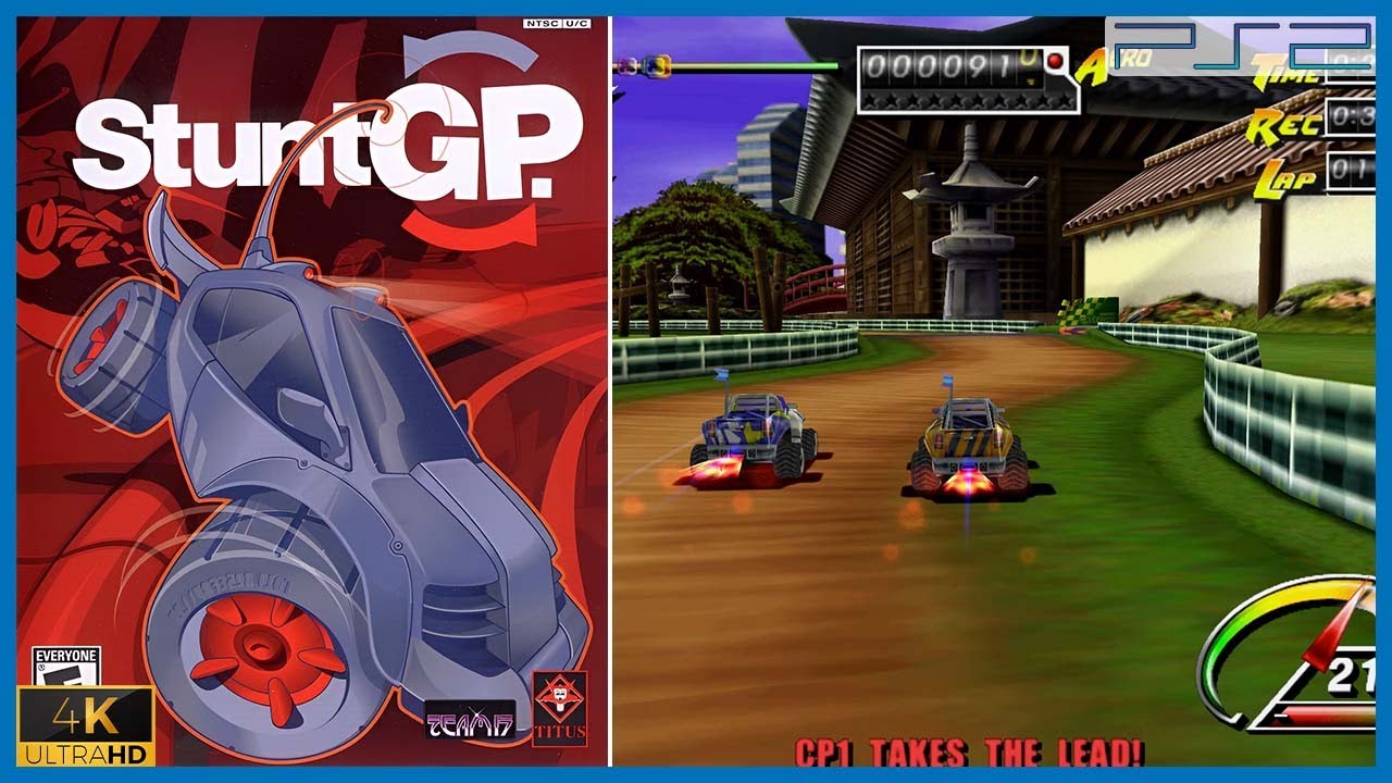 PS2 First Look [151] | Stunt GP (US) (2001) | 4K 2160p