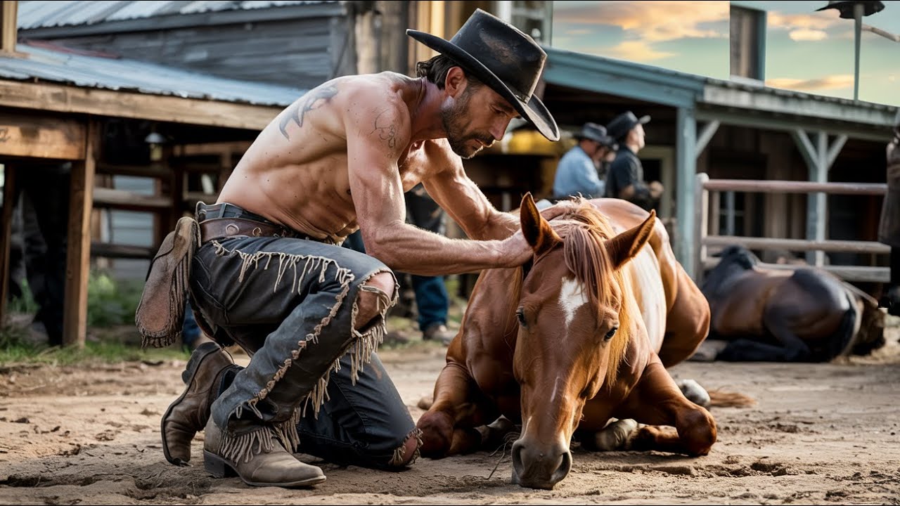 Homeless Cowboy Says He Can Heal a Paralyzed Horse — The Town Laughed Until It Stood Up