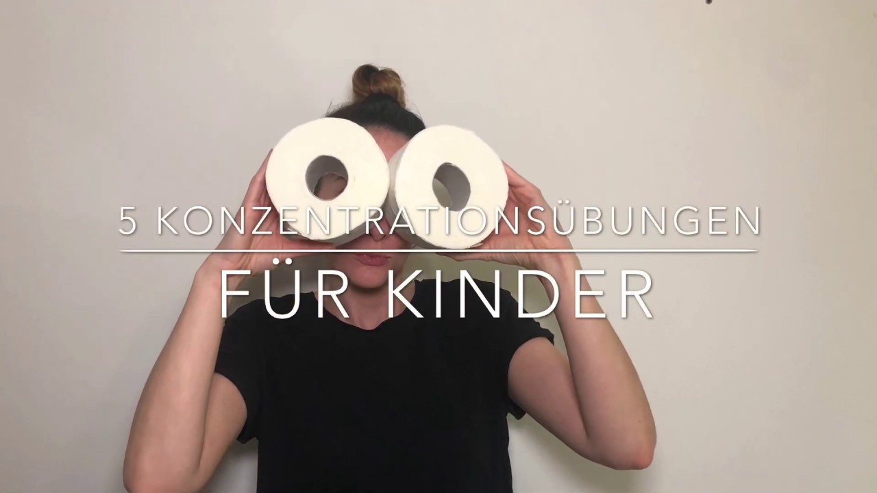 5 einfache Konzentrationsübungen für Kinder
