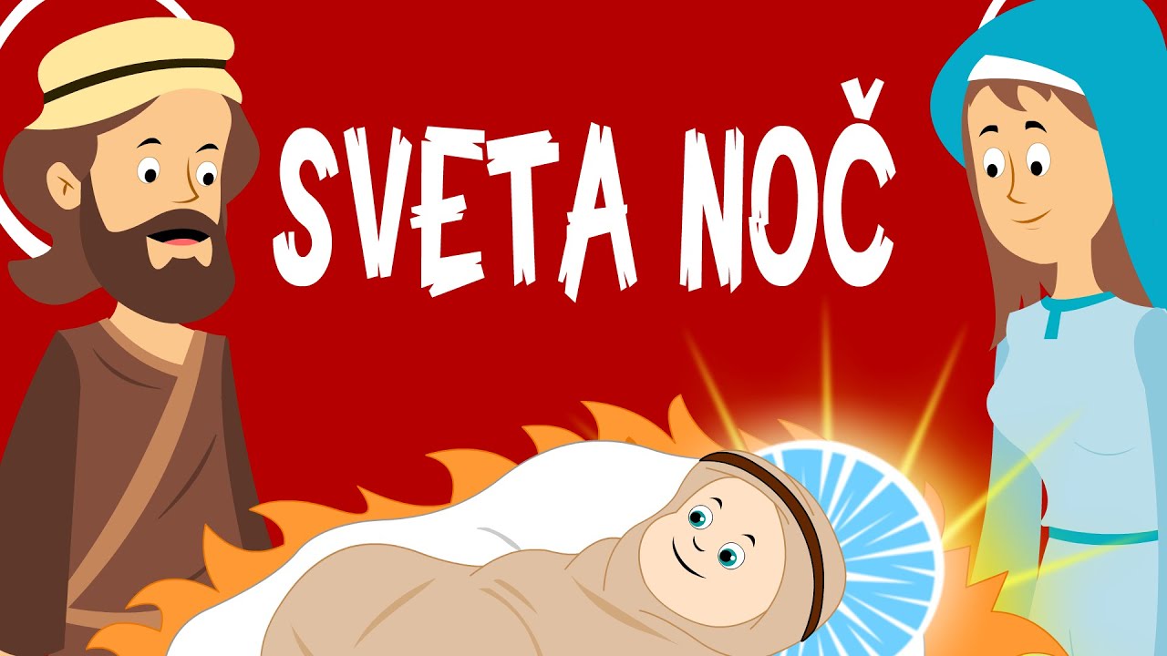 SVETA NOČ | Silent Night slovenska | Otroške božične pesmi | Božični mix