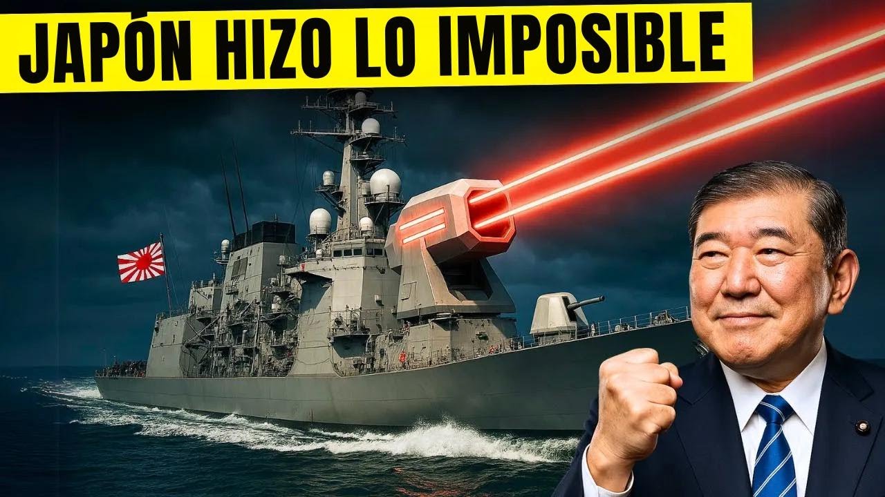 ¡China en PÁNICO! Japón prueba arma SECRETA que vuelve inútiles los misiles