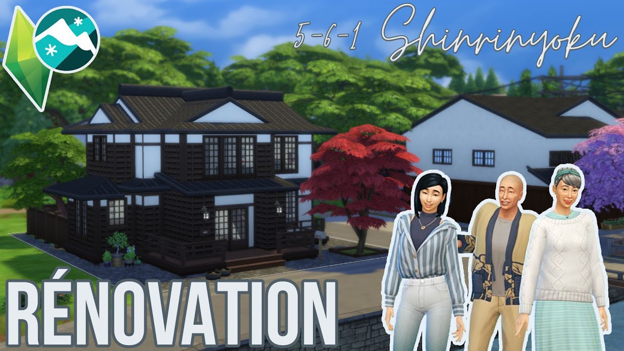 🗻 Rénovations du terrain "5-6-1 Shinrinyokun" 🏡 et la famille Nishidake  - Mont Komorebi