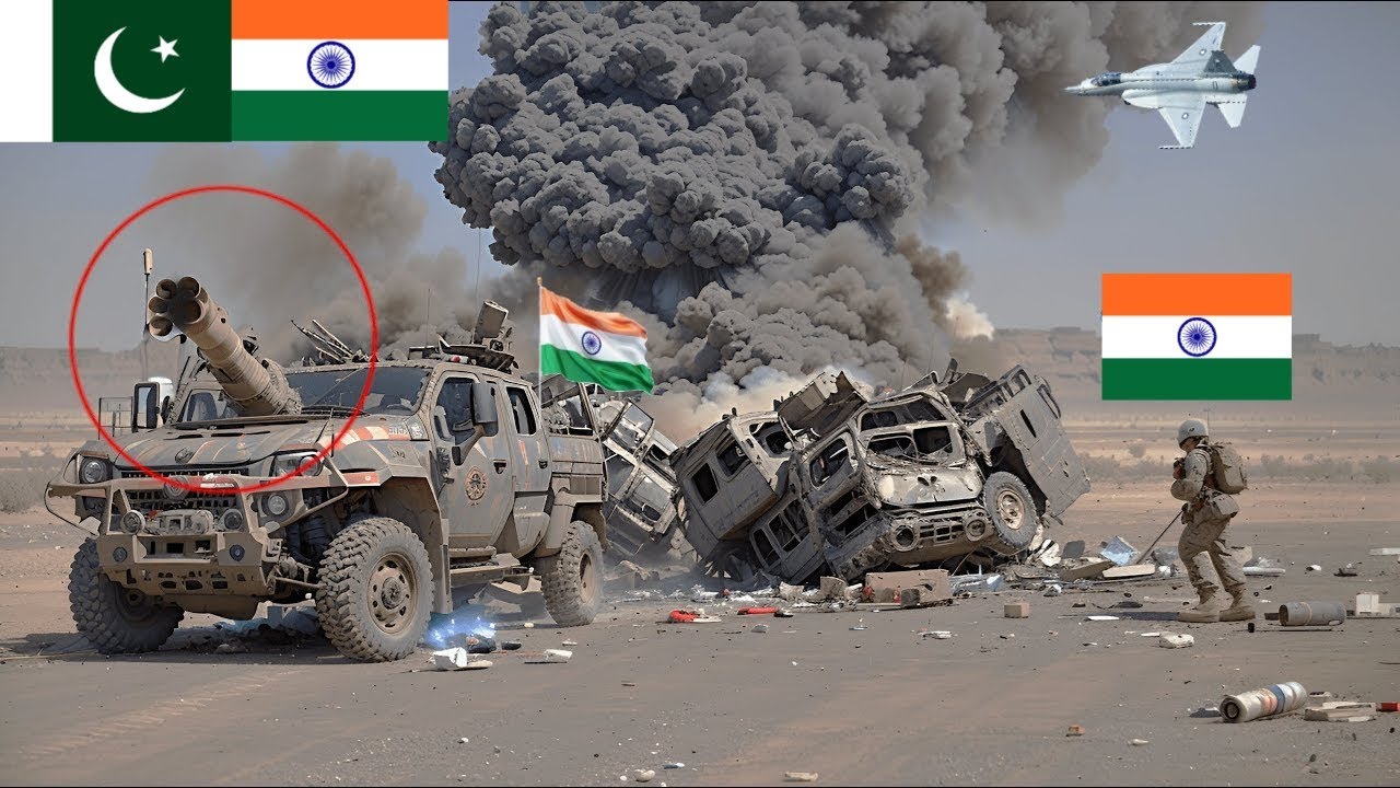 Pakistan India War | Pakistan Air Attack on Indian Army Weapons Supply Convoy - GTA 5