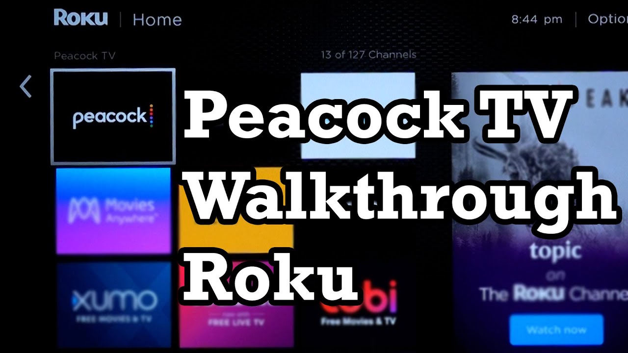 Обзор и демонстрация канала Peacock TV на Roku, а также NBCUniversal SNL и сериала &laquo;Спасённые зво...